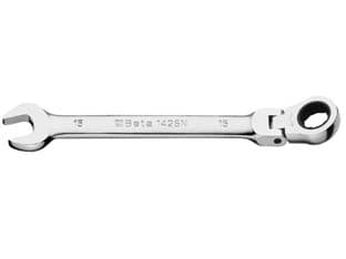 Chiavi Combinate a Cricchetto Cromate ART.142SN 19 MMX19 Beta - 2
