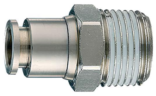 Raccordo Dritto Filettato per Compressori Ø Mm 8X¼ M 10 Pezzi - 2