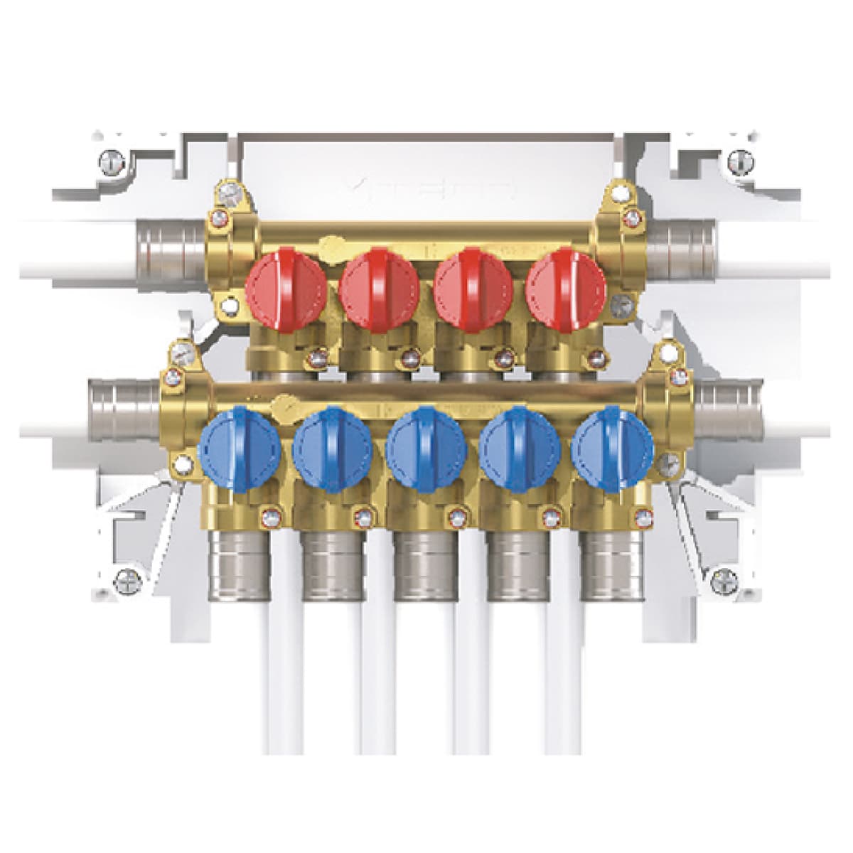 Collettore Multi Intercettazione da Incasso Premontato Uscite 5+6 TEC - 2