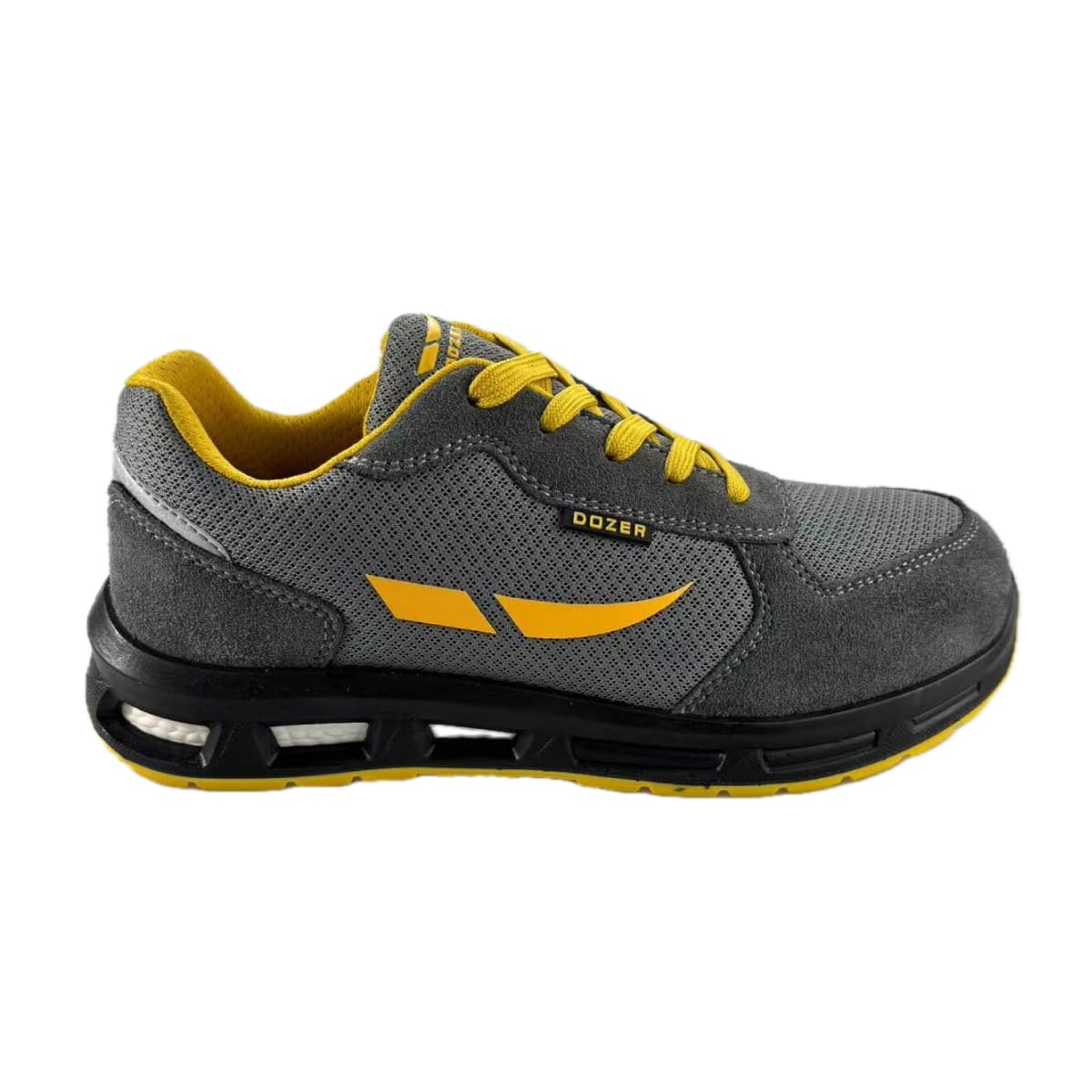 Scarpa Antinfortunistica Bassa Grigia in Pelle Scamosciata N°40 DOZ - 2