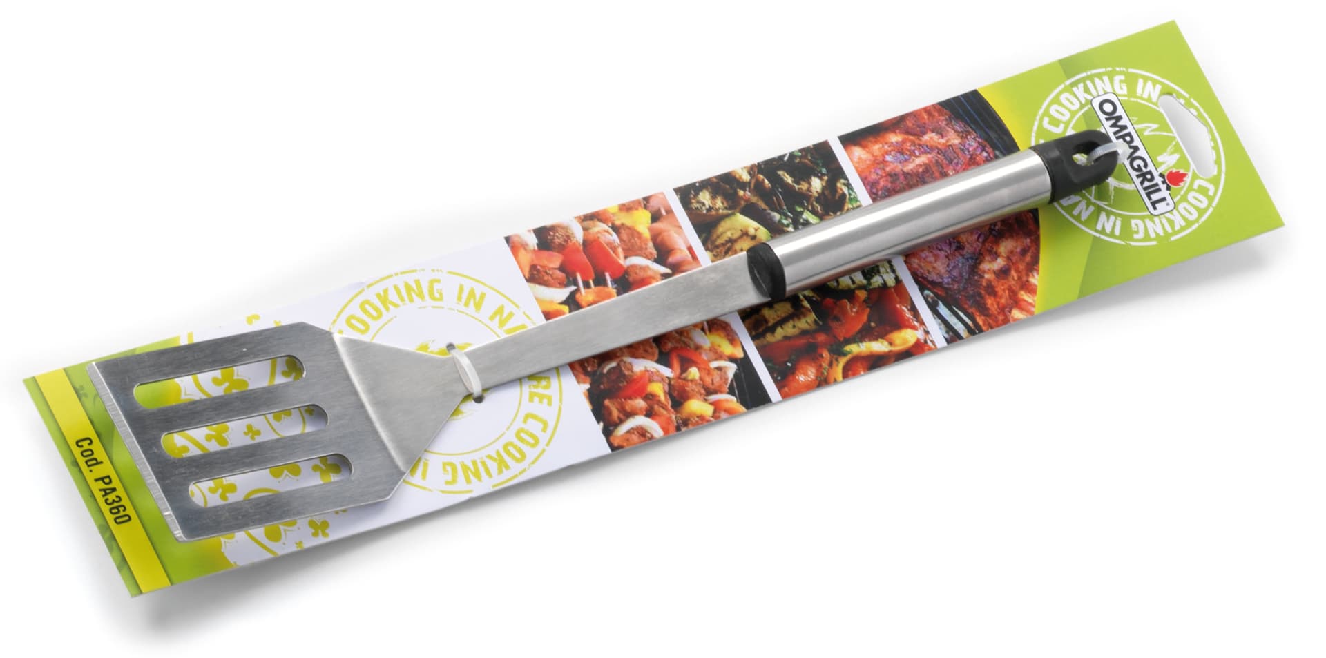 Paletta in Acciaio Inox per Barbecue Cm 36 Ompagrill - 2