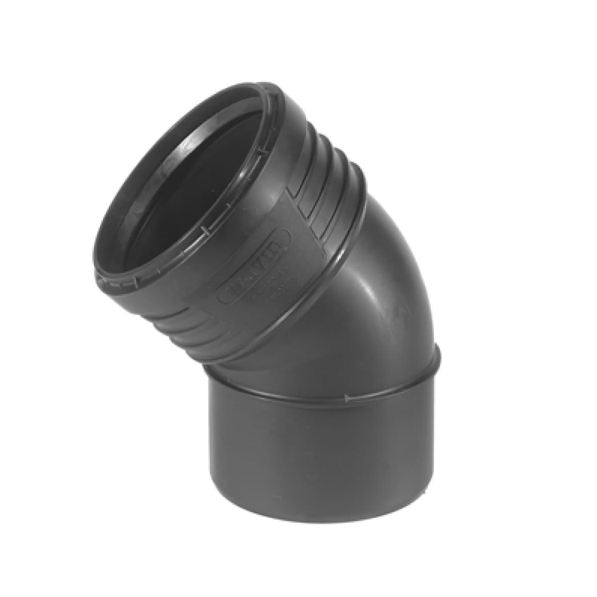 Curva 45 ° ad Innesto PP con Guarnizione Sitech+ Insonorizzata Ø 110 WAV - 2