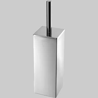 Scopino WC D Appoggio Nemesia Acciaio INOX Lucido Gedy - 2