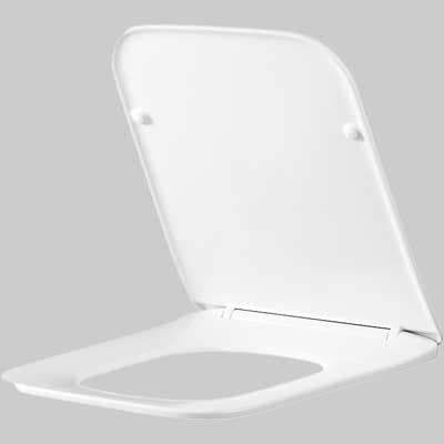 Copriwater Sedile WC Termoindurente per Vaso Q7 Chius. Ammortizzata - 2