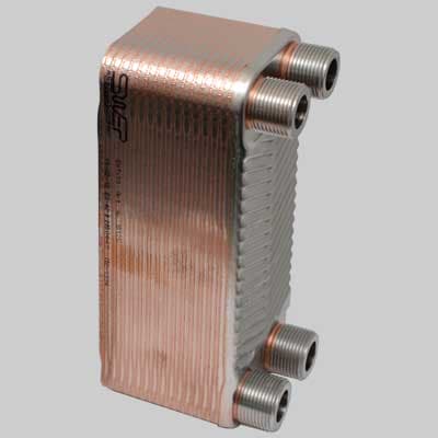 Scambiatore di Calore Tms Made in Italy 20 Piastre 30 Kw ¾ - 2