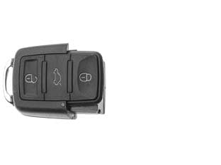 Cover Chiavi per Auto Skoda Volkswagen Seat HURSA8 3 Bottoni Silca - 2