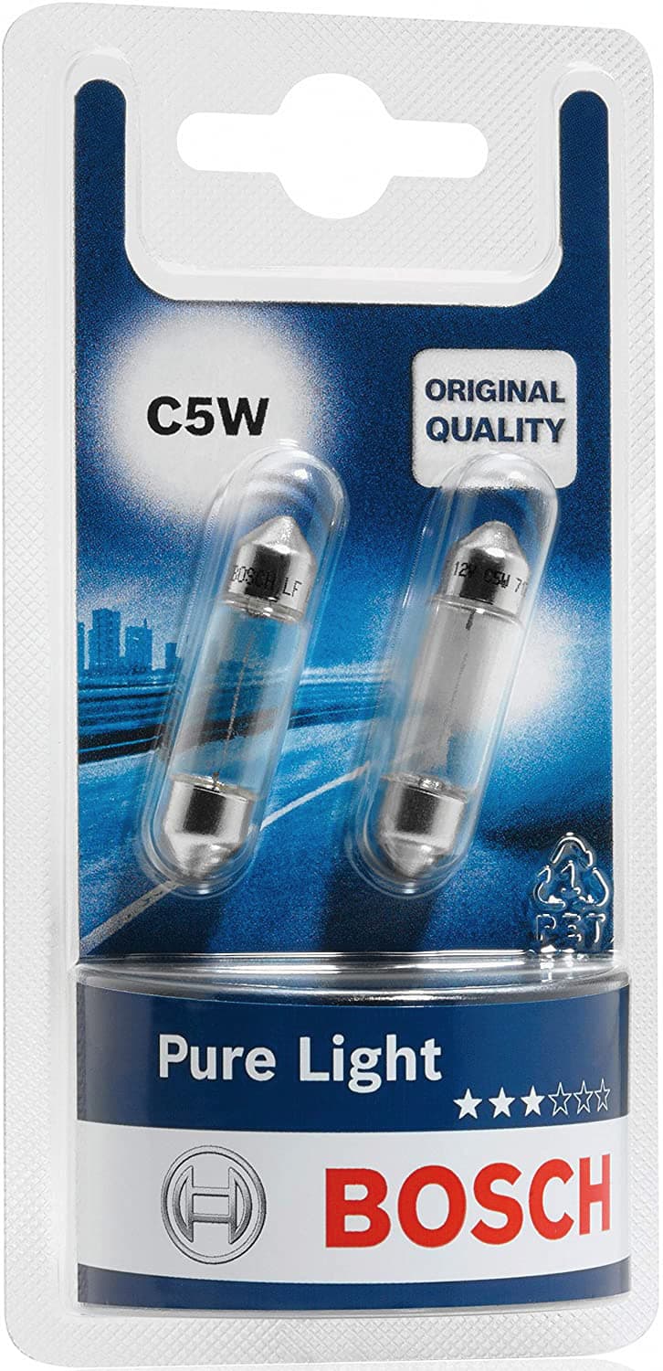 Lampadine Luce Targa Auto 'C5W' Bosch 2 - 2