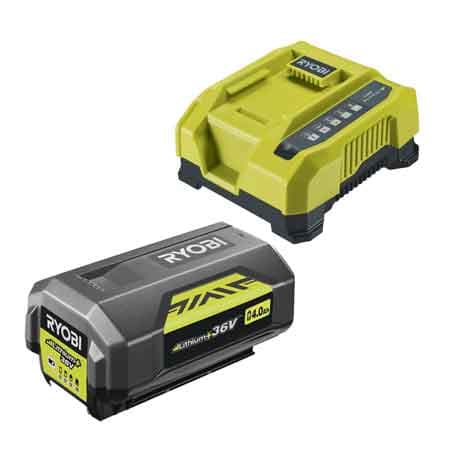 Kit Energy Batteria e Caricabatteria RY36BC60A 140 Ryobi 36V 4,0AH - 2