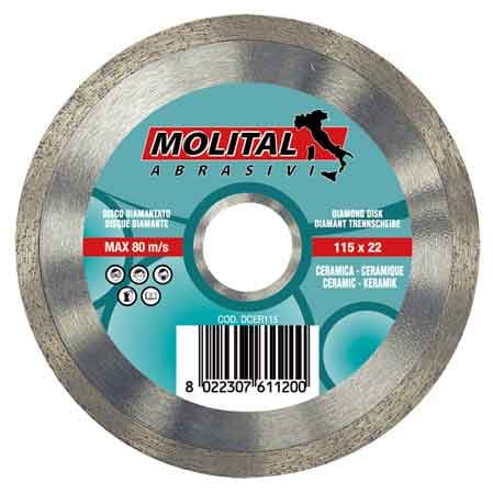 Disco Diamantato Ceramica Molital Ø 115 mm - 2