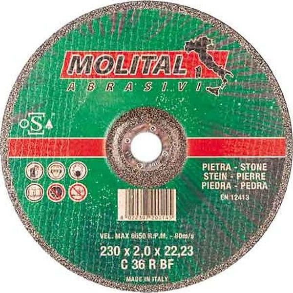 Disco da Taglio per Marmo Sottile Molital Ø 115 x 1,6 mm - 2
