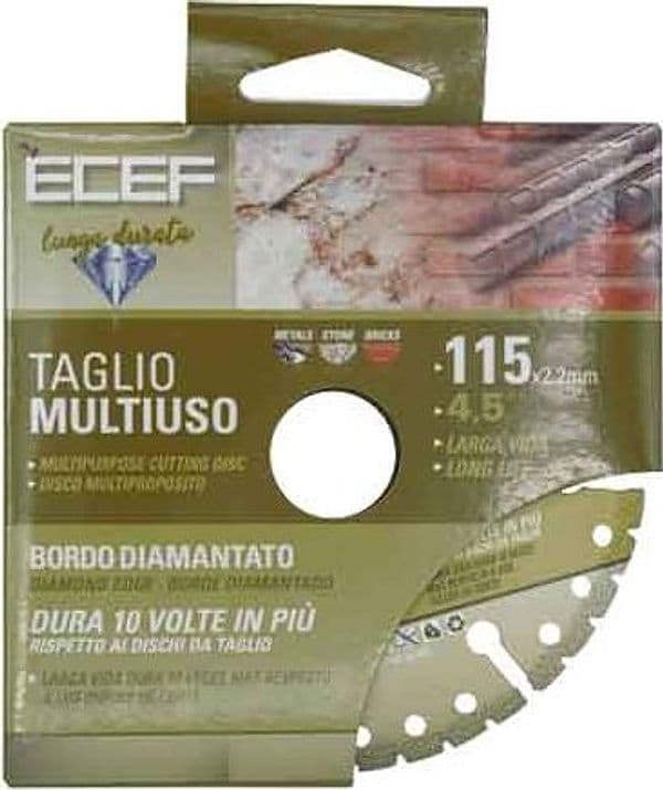 Disco Diamantato Universale Ø 115 mm Ecef - 2