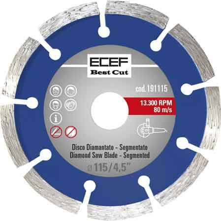 Disco Diamantato Universale Segmentato Ø 230 mm Ecef - 2