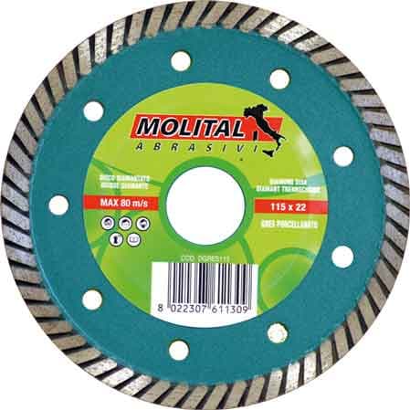 Disco Diamantato Gres Molital Ø 115 mm - 2