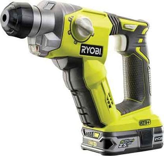 Tassellatore Sds Plus a Batteria R18SDS 125S Ryobi 18V 2,5AH - 2