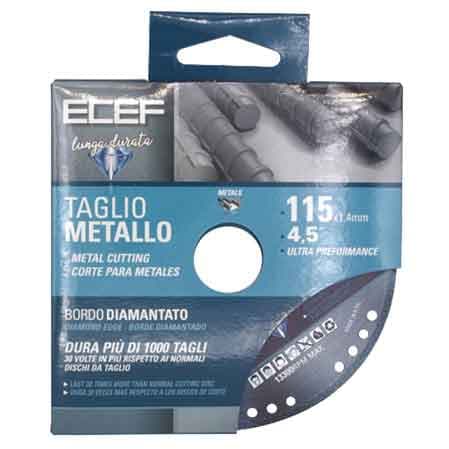 Disco Diamantato per Ferro Ø 115 mm Ecef - 2