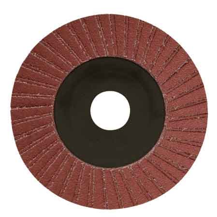 Disco Lamellare al Corindone Ø 115 x 22 mm Molital Grana 120 10 Pezzi - 2