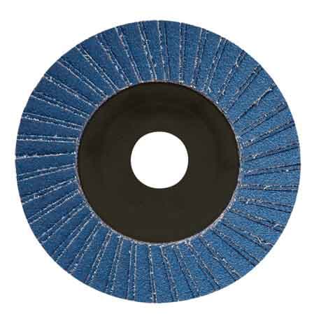Disco Lamellare allo Zirconio Ø 115 x 22 mm Molital Grana 120 10 Pezzi - 2