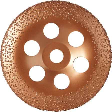 Disco Abrasivo Carbide Ø 115 x 22 mm Molital Grana Media - 2
