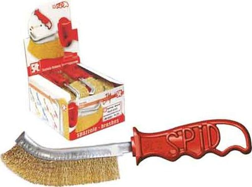 Spazzola a Mano Spid in Acciaio in Box Sit Box 24 Pezzi - 2