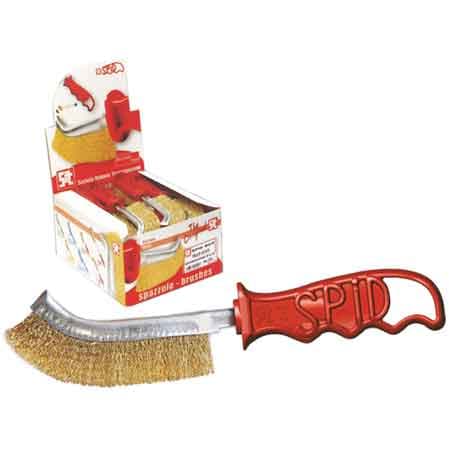 Spazzola a Mano Spid in Acciaio in Box Sit Box 24 Pezzi - 2