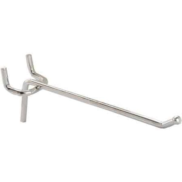 Gancio per Pannello Forato Tipo Semplice 10 cm 100 Pezzi - 2