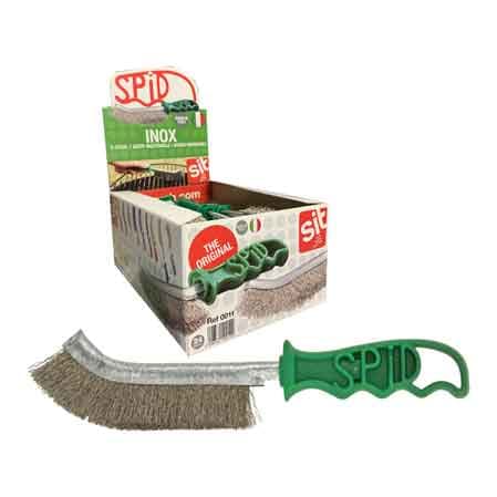 Spazzola a Mano Spid Inox Sit Box 24 Pezzi - 2