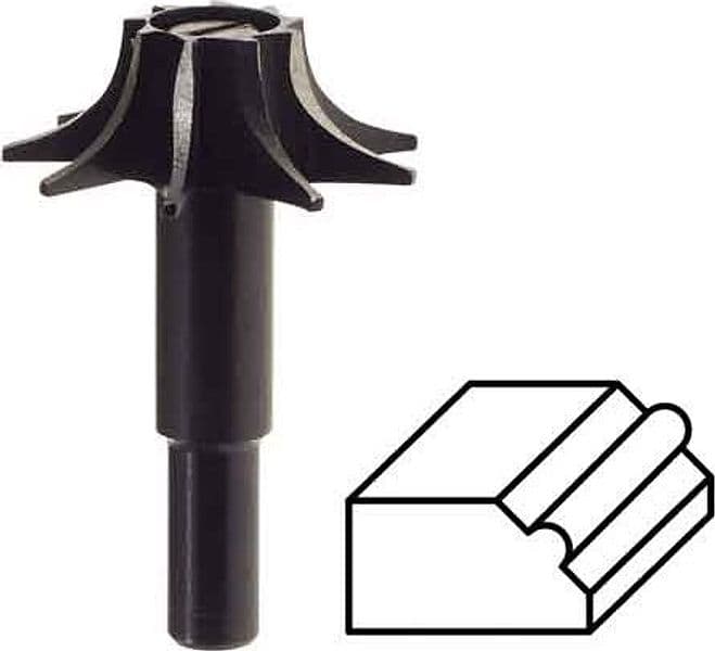 Fresa per Profilo Convesso Ø 35 mm Pg Professional - 2