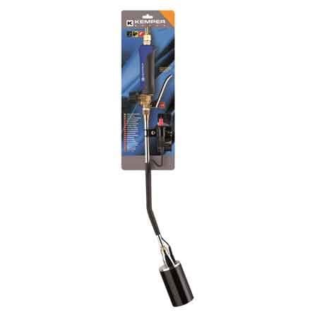 Cannello da Riscaldo con Leva Accensione Piezo Kemper 63 Bruciatore Ø 60 mm - 2