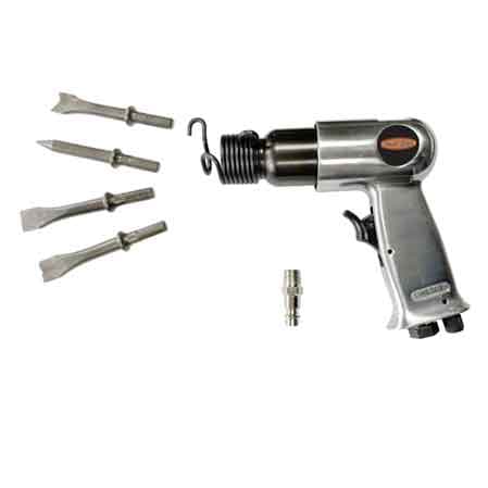 Martello Scalpellatore Pneumatico Ideal Star 7 Pezzi - 2