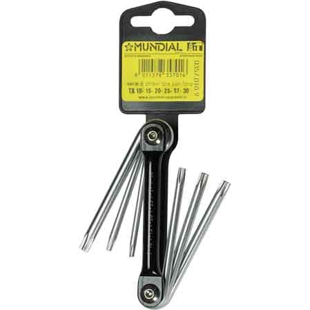 Set Chiavi Torx Mundial Tx 10,15,20,25,27,30 - 2