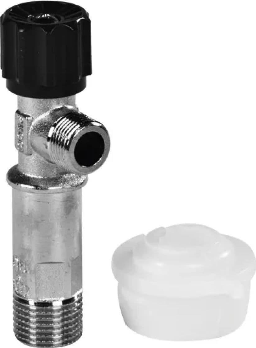 Rubinetto Ottone con Supporto Polietilene 1/2 Pucciplast - 2