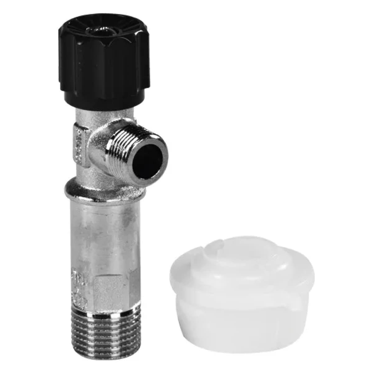 Rubinetto Ottone con Supporto Polietilene ½ Pucciplast - 2