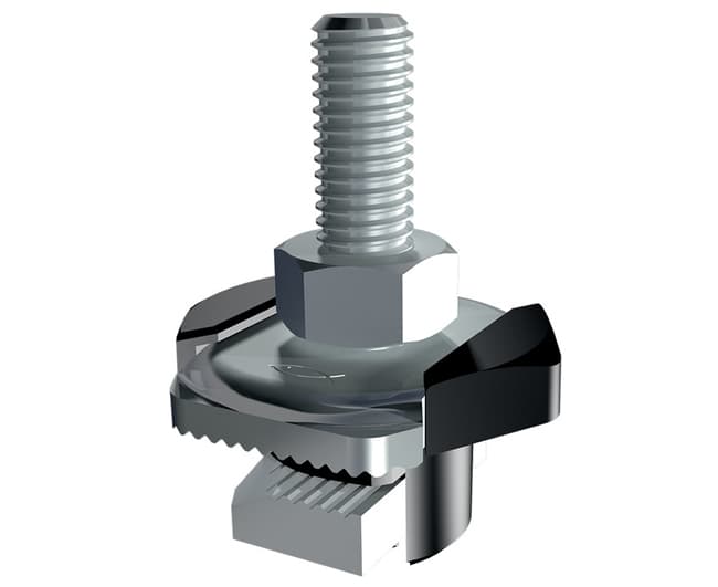 Vite C Testa a Martello per Profili in Acciaio L 60 mm Fischer Italia - 2