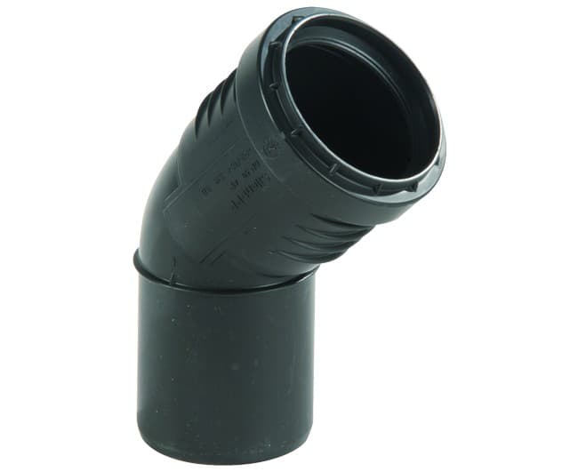 Curva 45 ° ad Innesto in PP con Guarnizione Serie Silent Ø 110 Geberit - 2