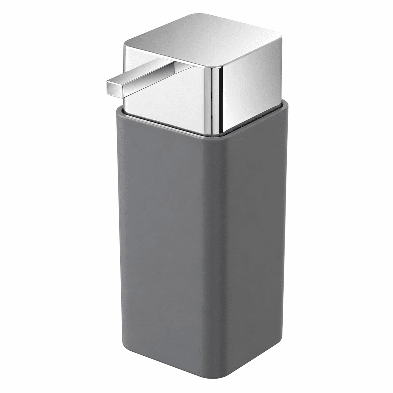 Dosasapone in Plastica Modello Star Dim. CM(LXPXH):6 x 15 Grigio BRAND - 2