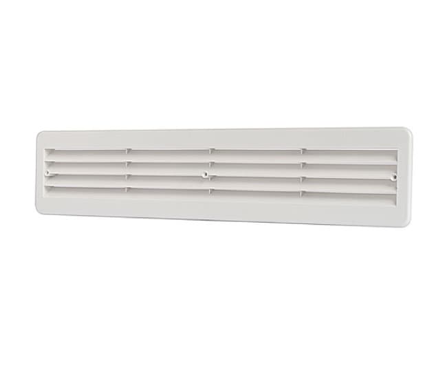 Griglie Telescopiche in Materiale Termoplastico Bianca 480 x 98 mm Vecam co - 2