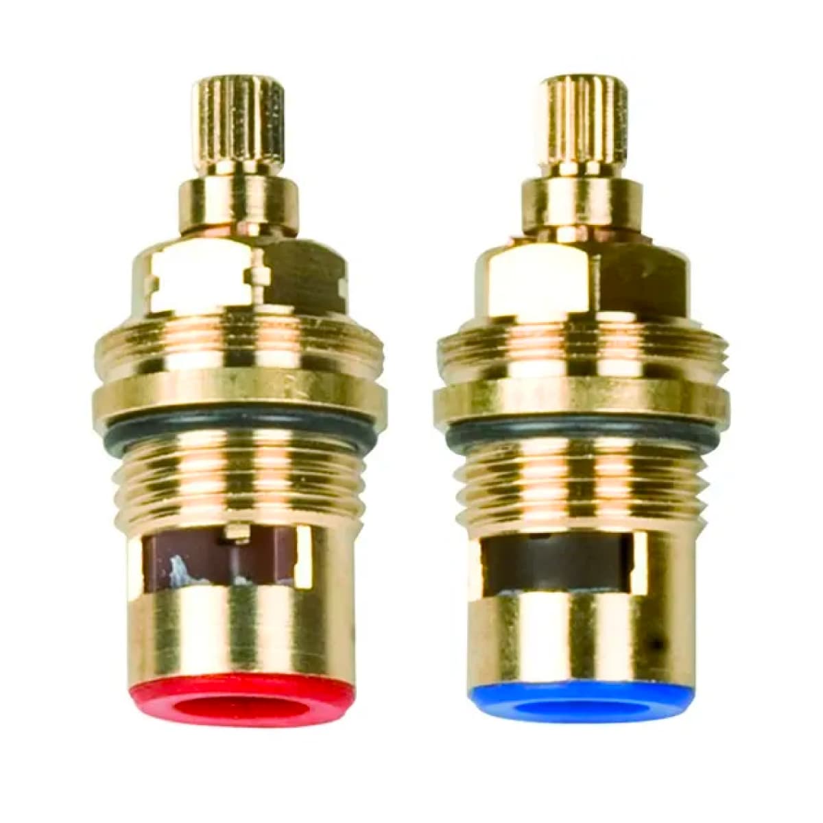 Vitone a Dischi Ceramici per Rubinetto Blu Idroweb - 2