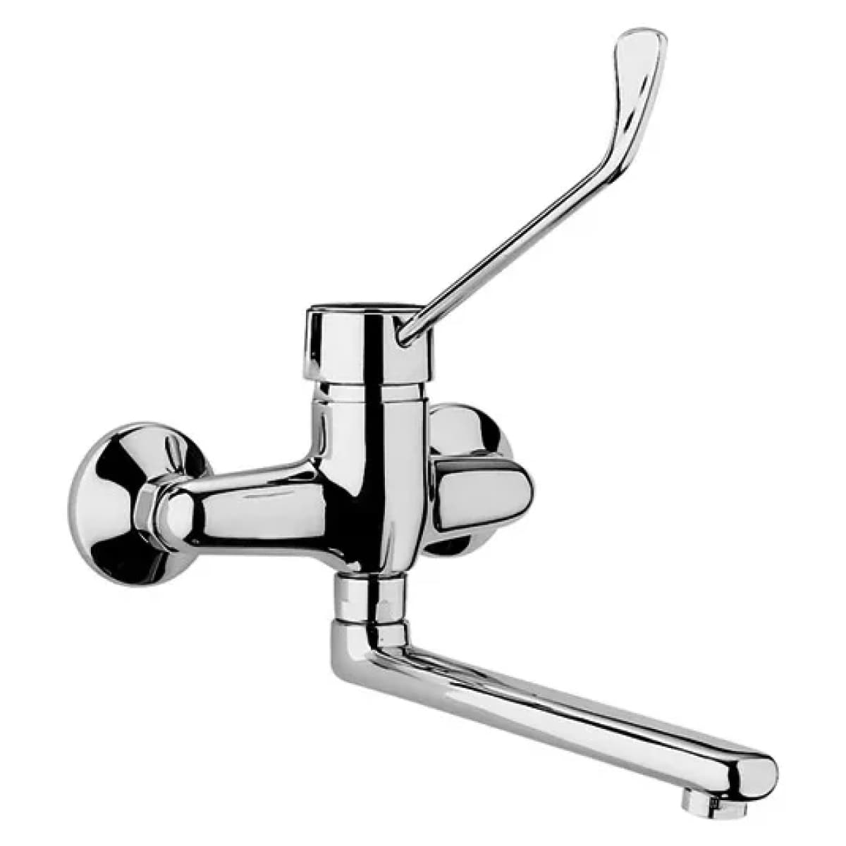 Rubinetto Miscelatore Monocomando per Lavello a Parete Rubinetteria Paffoni - 2