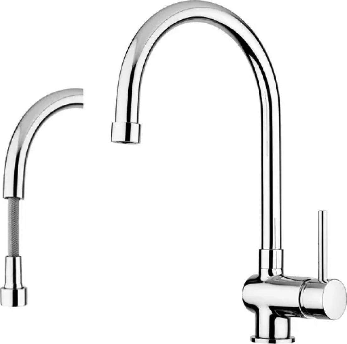 Rubinetto Miscelatore Monocomando per Lavello Rubinetteria Paffoni - 2
