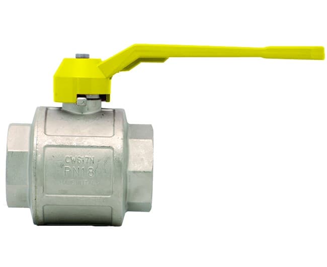 Valvola Arresto a Sfera in Ottone con Leva per Gas Doppia Femmina 2½ ITAP - 2
