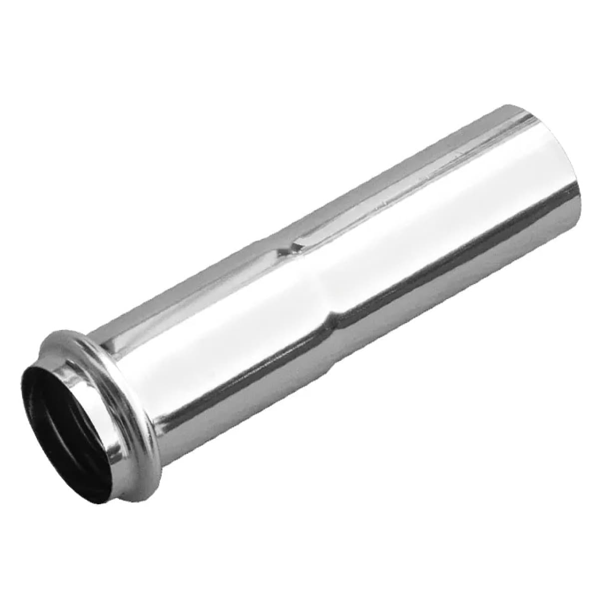 Canotto Telescopico in Ottone Cromato Ø 32 l= 130 mm - 2