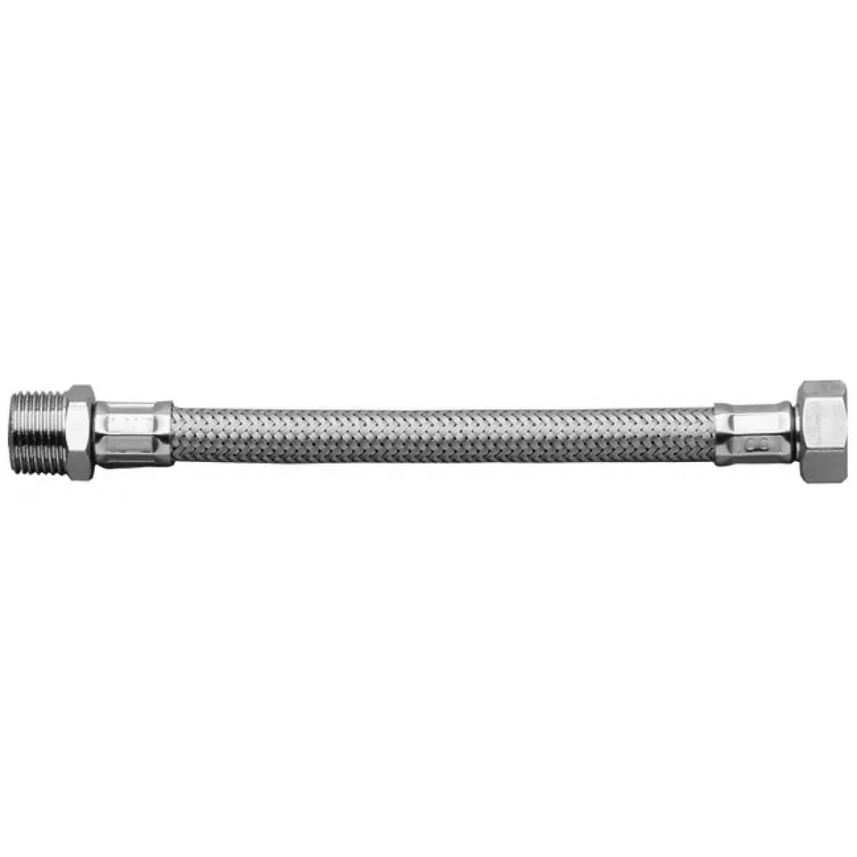 FLESSIBILE IN ACCIAIO INOX CM 50 F.1/2 M.3/8 - 2