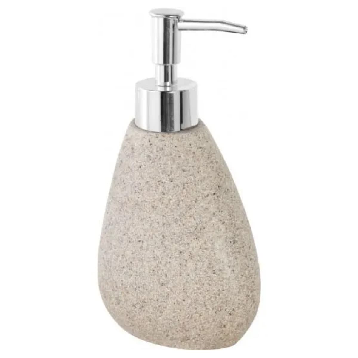 Dosasapone in Poliresina Stone Dim.cm (LXHXP):10 x 10 x 15 Grigio Idroweb - 2