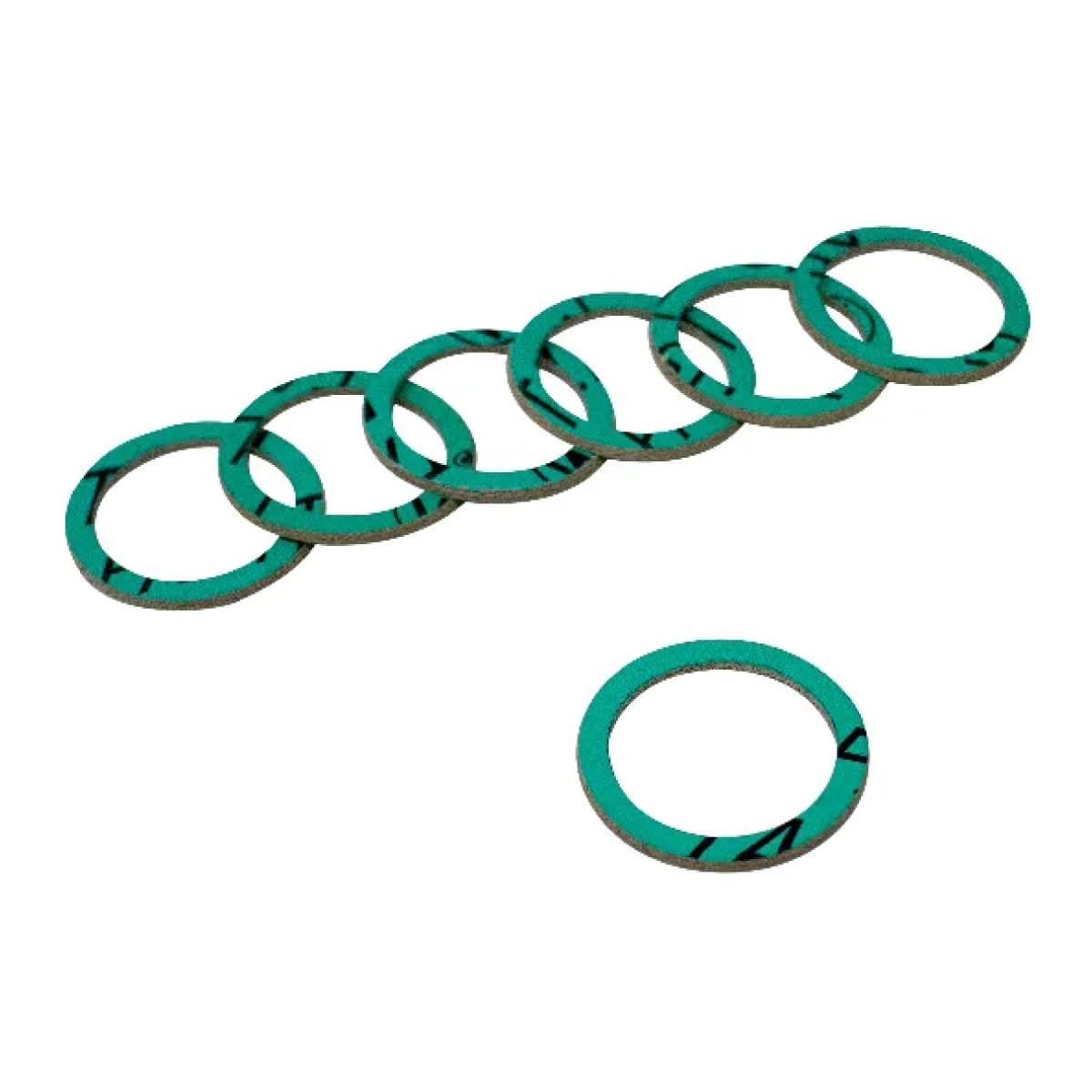 Guarnizione Esente Amianto per Gas Metano ½ Mm 18,5 x 11 Idroweb - 2