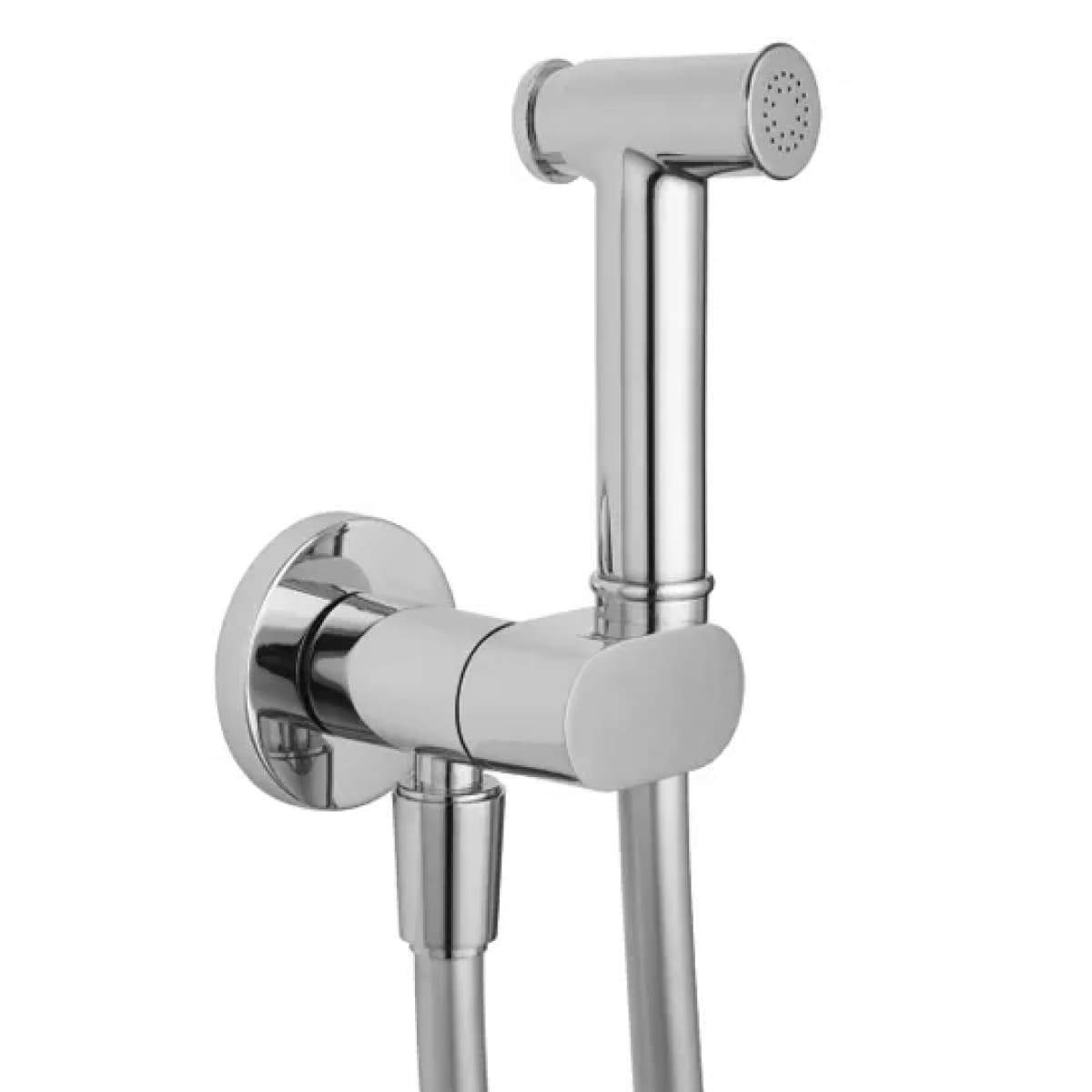Idrogetto Bidet Tondo con Arresto Attacco Fless. 1/2 LATER - 2