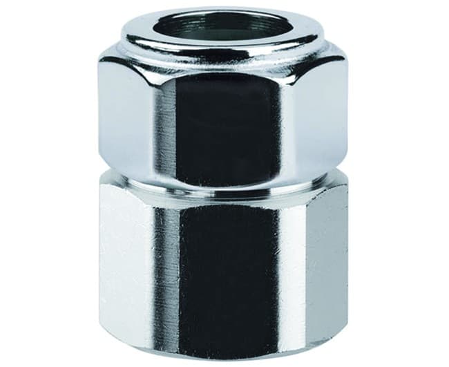 Prolunga Filettata in Ottone Cromata con Calotta M 24 x 19 Ø 18 Arteclima - 2