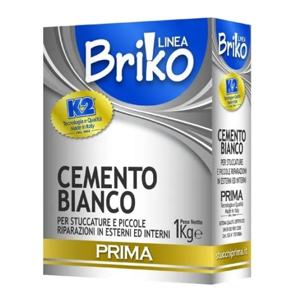 Cemento Bianco per Stuccare 1 kg PRIMA - 2