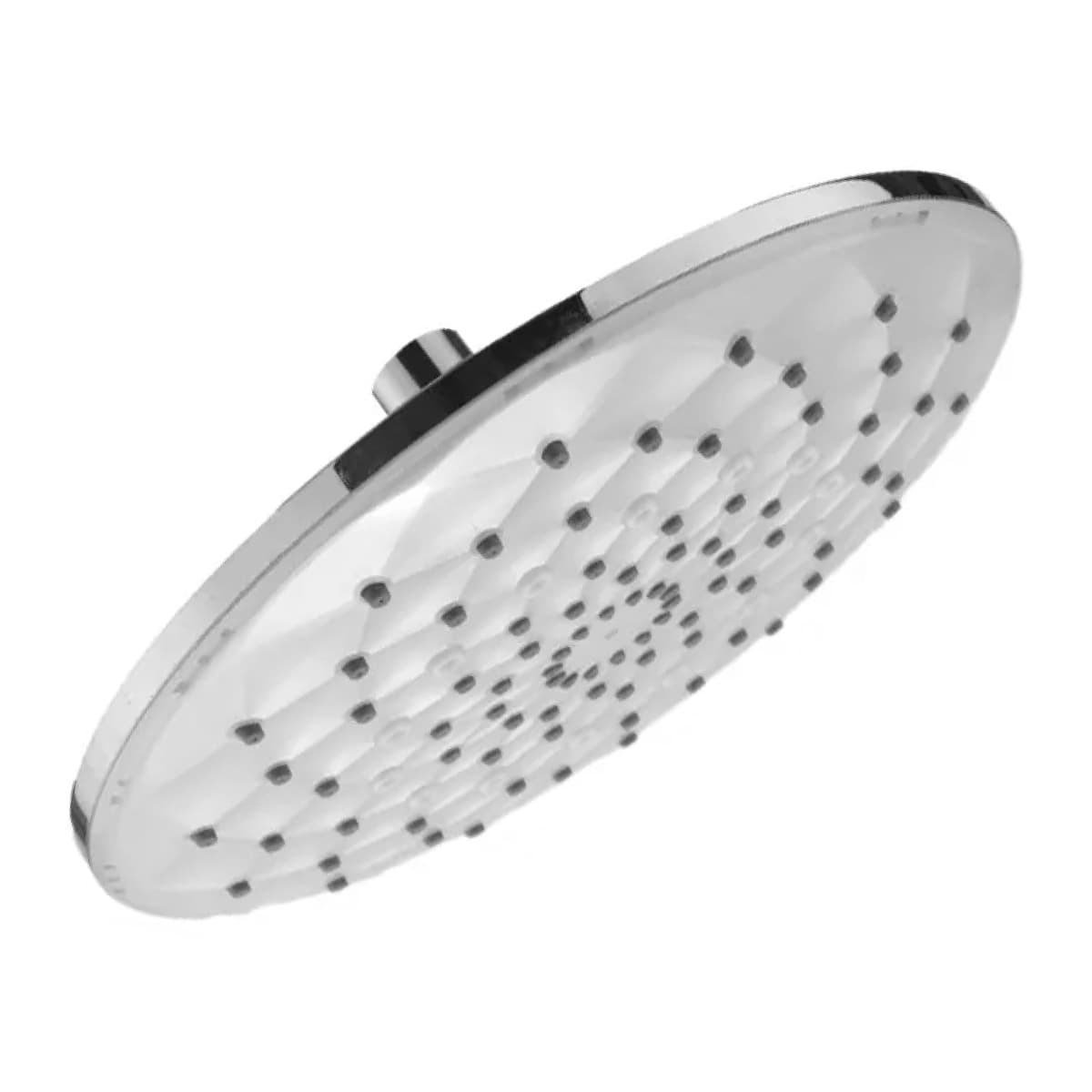 Soffione Tondo in ABS Modello Flower ½ 1 Getto Ø 225MM Idroweb - 2