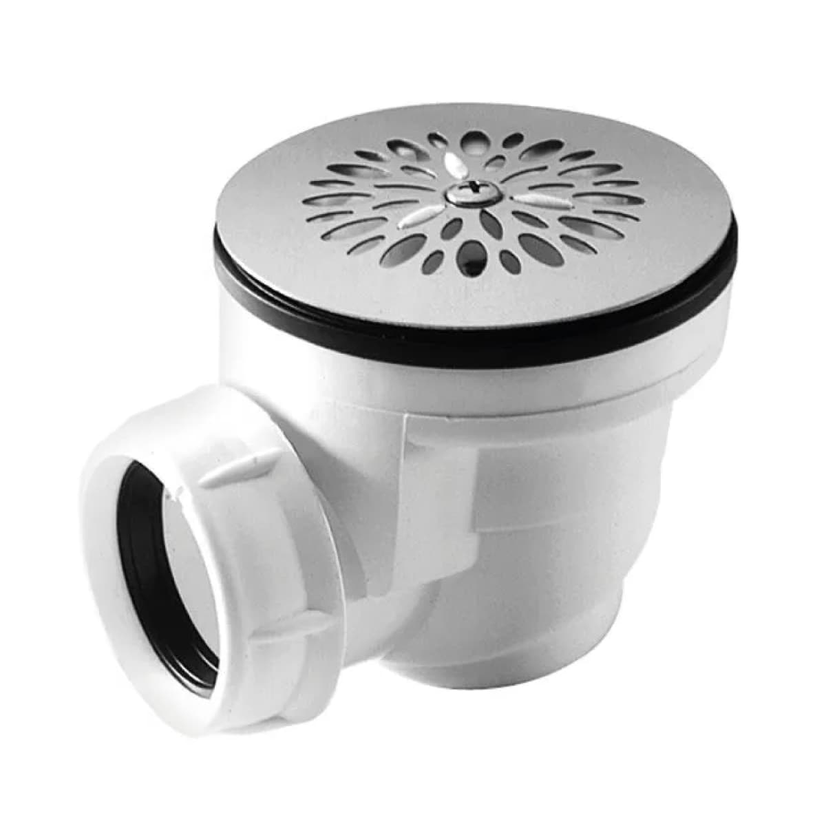 Piletta Sifonata in ABS con Griglia INOX per Piatto Doccia 1½ Usc.Ø NICOLL - 2