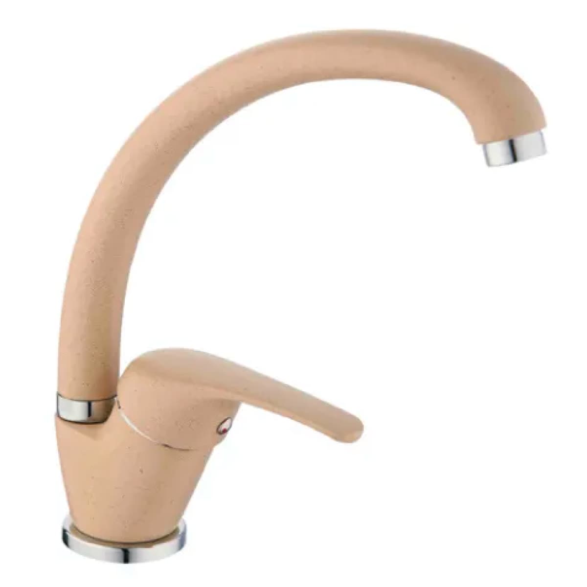 RUBINETTO MISCELATORE MONOCOMANDO PER LAVELLO SERIE BLU 2.0 GRANITO AVENA 3/8 - 2